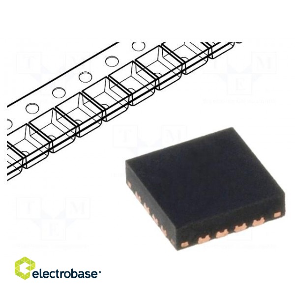 IC: driver | AFE,inductive sensor | QFN16 | 10mA | 2.7÷5.4V | Ch: 1