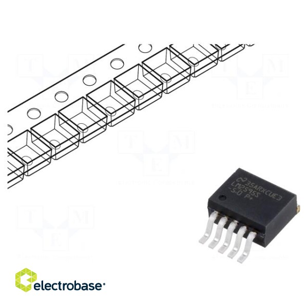 IC: PMIC | DC/DC converter | Uin: 4.5÷40VDC | Uout: 5VDC | 1A | TO263-5