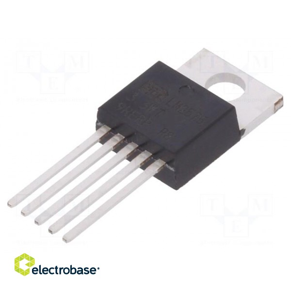 IC: PMIC | DC/DC converter | Uin: 4÷40VDC | Uout: 3.3VDC | 1A | TO220-5