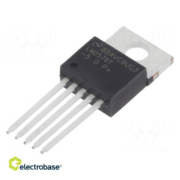 IC: PMIC | DC/DC converter | Uin: 4÷40VDC | Uout: 5VDC | 3A | TO220-5