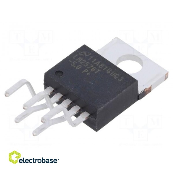 IC: PMIC | DC/DC converter | Uin: 4÷40VDC | Uout: 5VDC | 3A | TO220-NDH5D