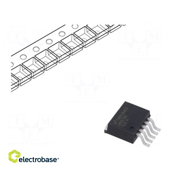 IC: PMIC | DC/DC converter | Uin: 4÷40VDC | Uout: 5VDC | 3A | TO263-5