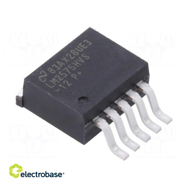 PMIC | DC/DC converter | Uin: 4÷60V | Uout: 12V | TO263-5 | buck