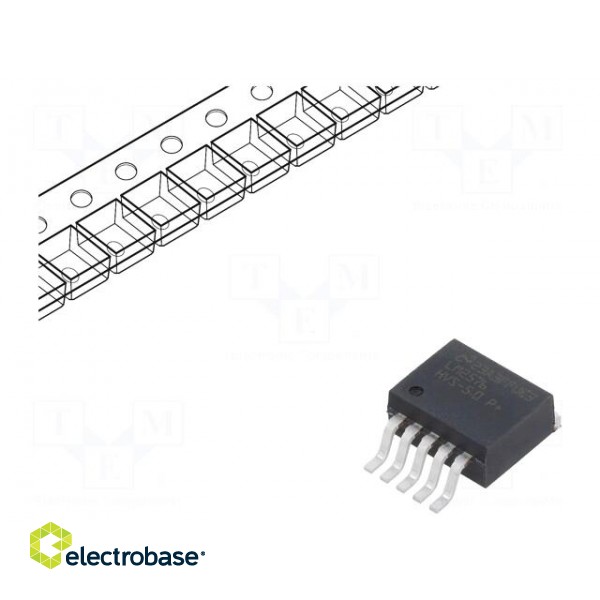 IC: PMIC | DC/DC converter | Uin: 4÷60VDC | Uout: 5VDC | 3A | TO263-5