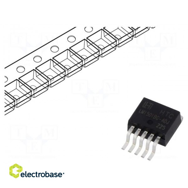 IC: PMIC | DC/DC converter | Uin: 5.2÷40V | Uout: 1.23÷40V | 5A | TO263-5
