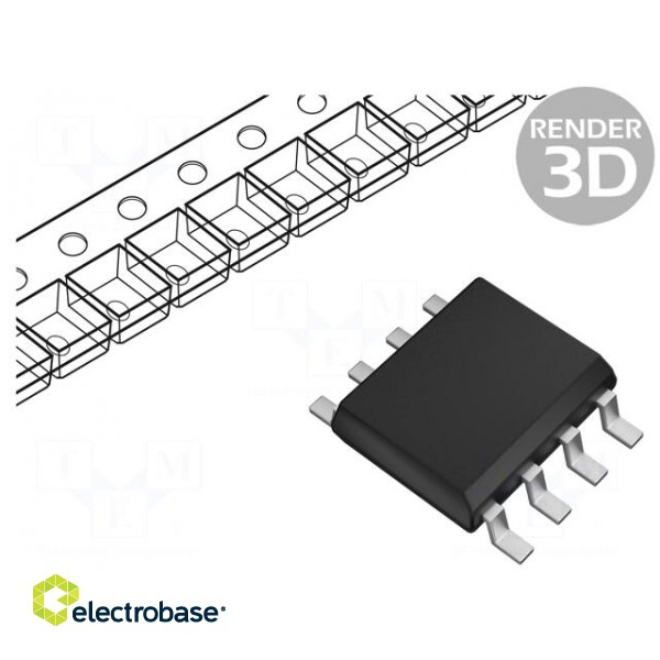 IC: PMIC | DC/DC converter | Uin: 8÷60V | Uout: 1.23÷57V | 3A | SOP8-EP