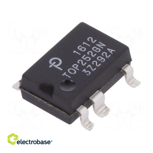 PMIC | AC/DC switcher,SMPS controller | 59.4÷72.6kHz | SMD-8C image 1