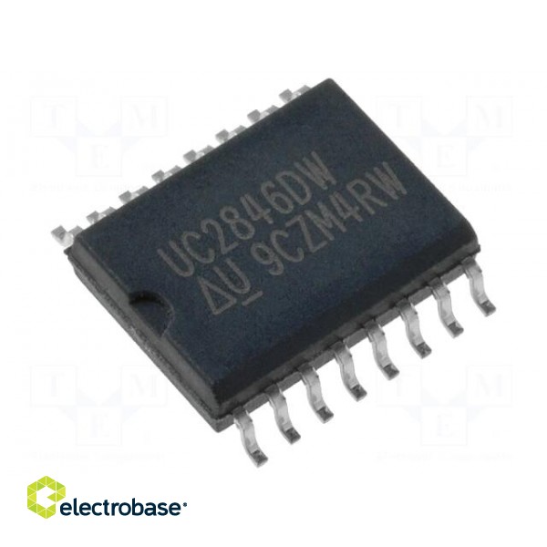 PMIC | PWM controller | 0.5A | 39÷500kHz | Channels: 2 | SO16-W | 1W