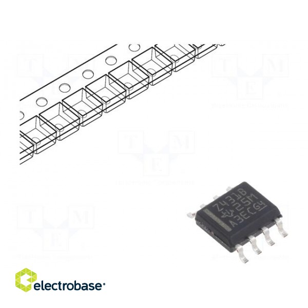 IC: voltage reference source | 2.495V | ±0.5% | SO8 | reel,tape | 100mA