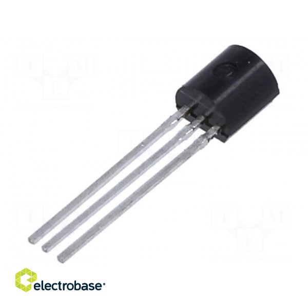 IC: voltage reference source | 2.495V | ±2% | 100mA | TO92 | bulk
