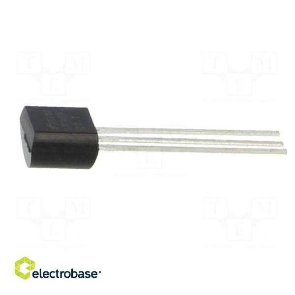 IC: voltage reference source | 2.49V | ±4% | TO92 | bulk | 10mA paveikslėlis 3