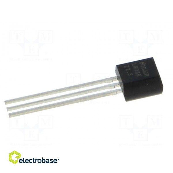 IC: voltage reference source | 2.49V | ±4% | TO92 | bulk | 10mA image 7