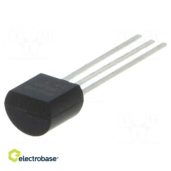 IC: voltage reference source | 2.49V | ±4% | TO92 | bulk | 10mA image 1