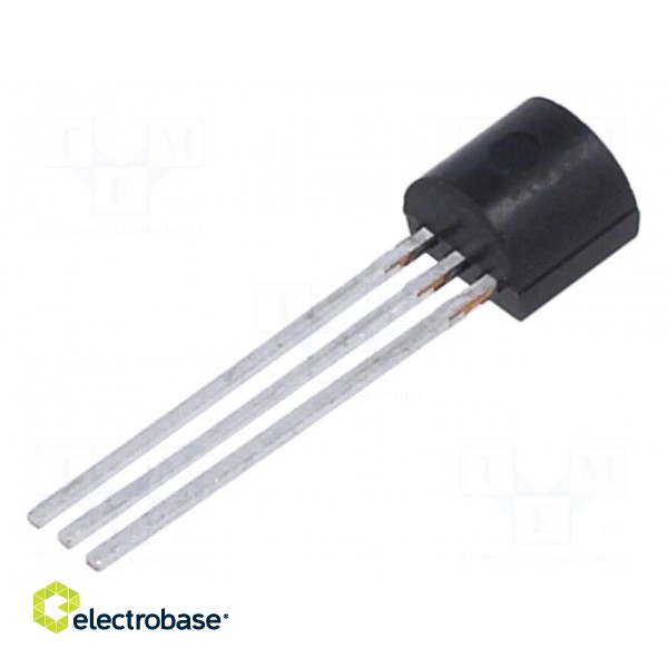 IC: voltage reference source | 2.5V | ±1% | 2mA | TO92 | bulk