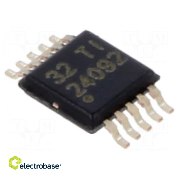 IC: PMIC | battery charging controller | Iout: 1A | 4.2V | HVSSOP10