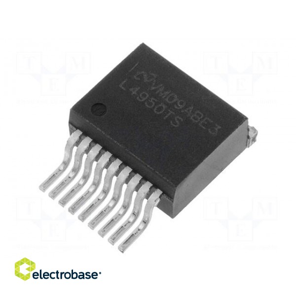 Integrated circuit: audio amplifier | TO263-9 | 9.6÷16VDC | 4Ω | 3.1W