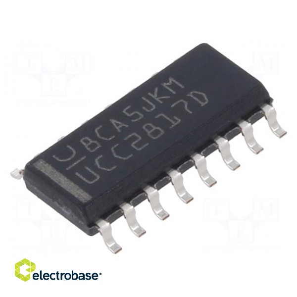 IC: PMIC | PFC controller | SO16 | -40÷85°C | Usup: 16÷18V | tube | SMPS