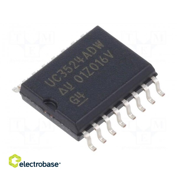 IC: PMIC | PWM controller | SO16 | 0÷70°C | 7.5÷40V | tube | SMPS | 0÷45%