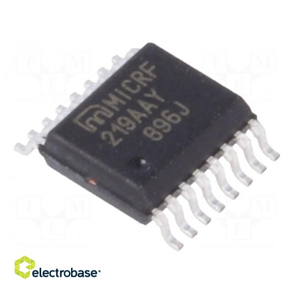 IC: RF  receiver | serial,transparent | QSOP16 | 3÷3.6VDC | -110dBm