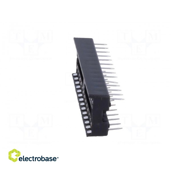 Socket: integrated circuits | DIP28 | 7.62mm | THT | Pitch: 2.54mm image 3
