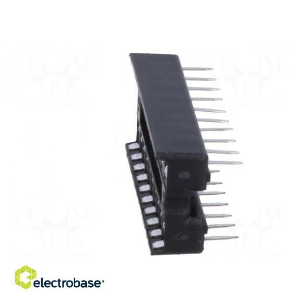 Socket: integrated circuits | DIP20 | 7.62mm | THT | Pitch: 2.54mm image 3