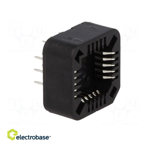 Socket: integrated circuits | PLCC20 | THT | phosphor bronze | tinned image 8