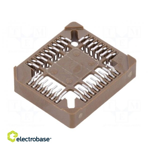 Socket: PLCC | PIN: 32 | phosphor bronze | tinned | 1A image 2