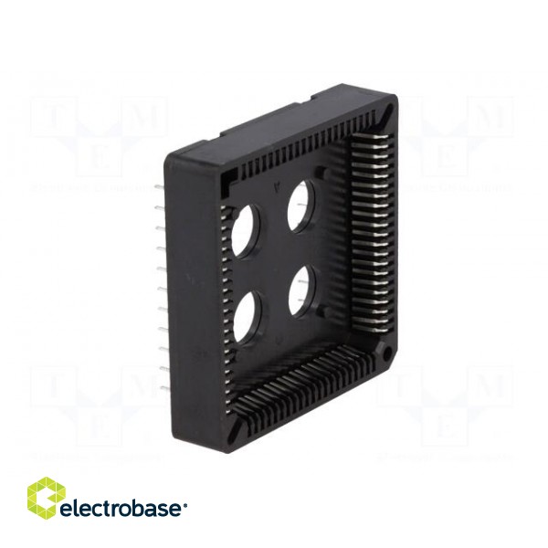 Socket: integrated circuits | PLCC84 | THT | phosphor bronze | tinned image 8