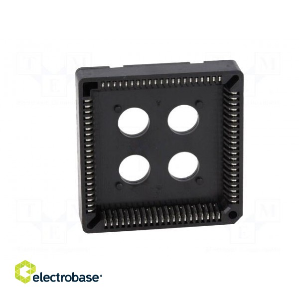 Socket: integrated circuits | PLCC84 | THT | phosphor bronze | tinned image 9