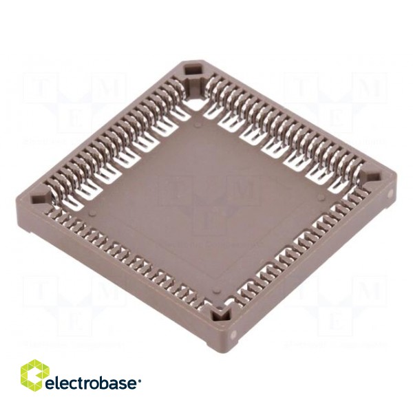 Socket: PLCC | PIN: 88 | phosphor bronze | tinned | 1A image 1