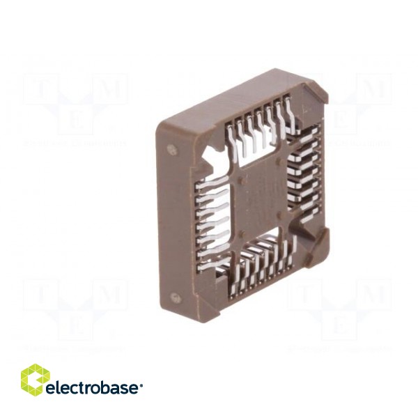 Socket: integrated circuits | PLCC28 | phosphor bronze | tinned | 1A image 4