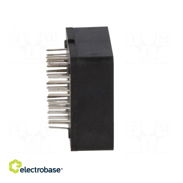 Socket: PLCC | PIN: 28 | phosphor bronze | tinned | 1A | THT image 7