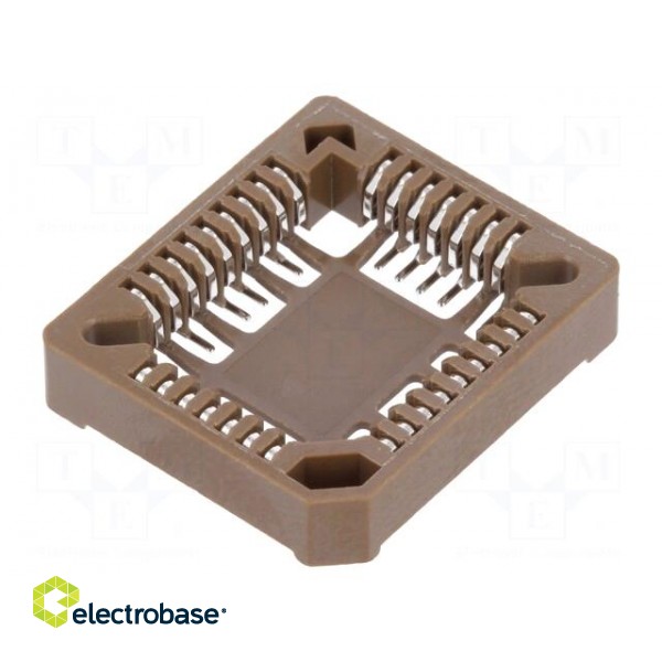 Socket: PLCC | PIN: 32 | phosphor bronze | tinned | 1A image 1