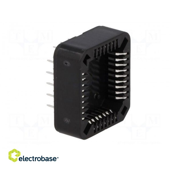 Socket: integrated circuits | PLCC32 | THT | phosphor bronze | tinned image 8