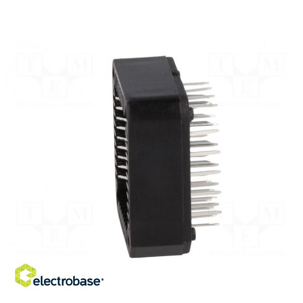 Socket: integrated circuits | PLCC32 | THT | phosphor bronze | tinned image 3