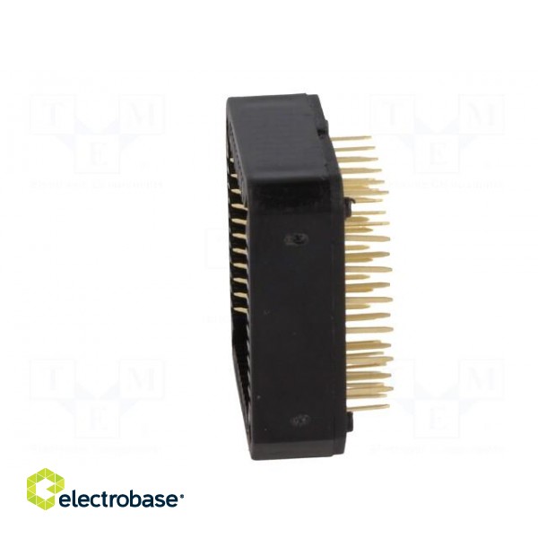 Socket: PLCC | PIN: 44 | phosphor bronze | gold-plated | 1A | THT image 3