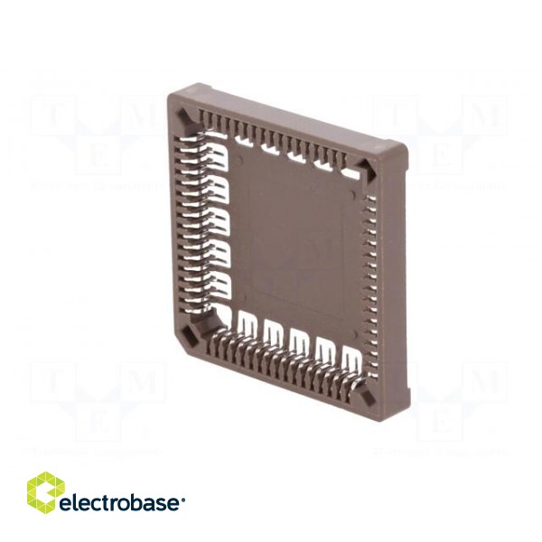 Socket: integrated circuits | PLCC68 | phosphor bronze | tinned | 1A image 2