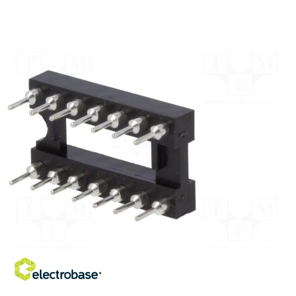 Socket: integrated circuits | DIP14 | Pitch: 2.54mm | precision | THT image 6