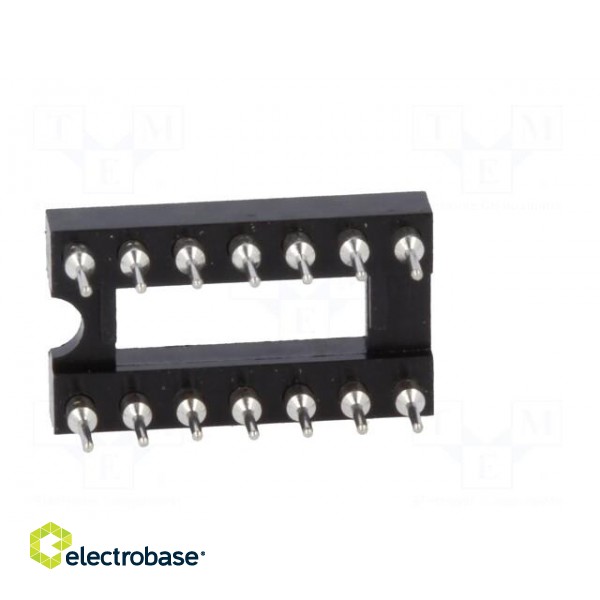 Socket: integrated circuits | DIP14 | Pitch: 2.54mm | precision | THT image 5