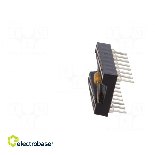Socket: integrated circuits | DIP16 | Pitch: 2.54mm | precision | THT paveikslėlis 3