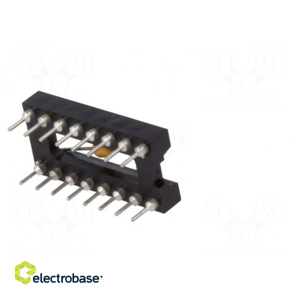 Socket: integrated circuits | DIP16 | Pitch: 2.54mm | precision | THT paveikslėlis 6
