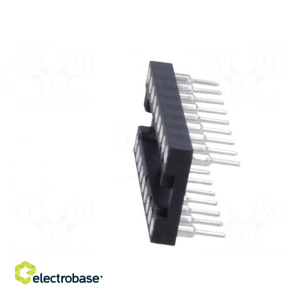 Socket: integrated circuits | DIP18 | Pitch: 2.54mm | precision | THT image 3