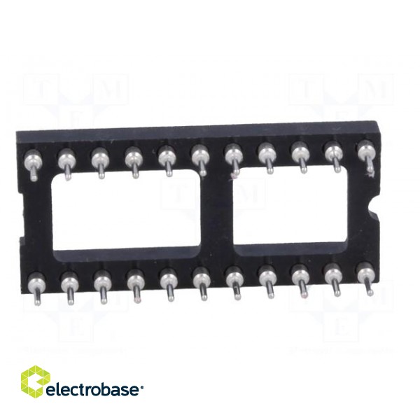 Socket: integrated circuits | DIP22 | Pitch: 2.54mm | precision | THT image 5