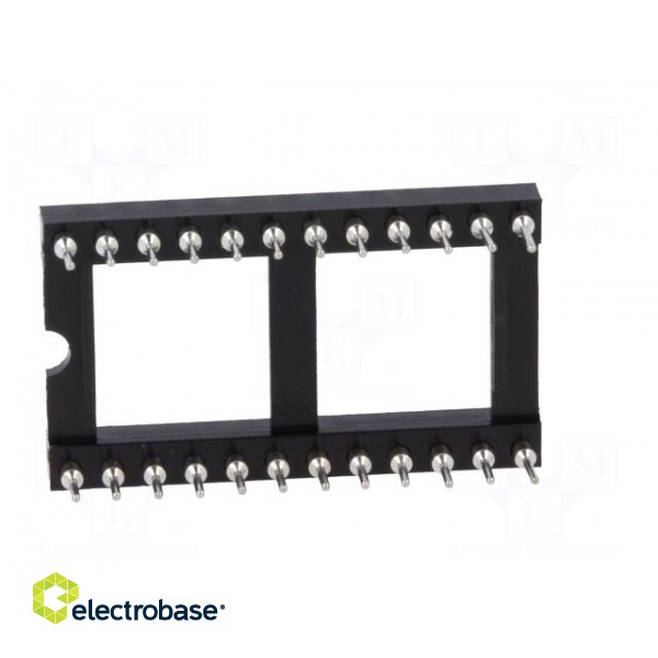 Socket: integrated circuits | DIP24 | Pitch: 2.54mm | precision | THT image 5