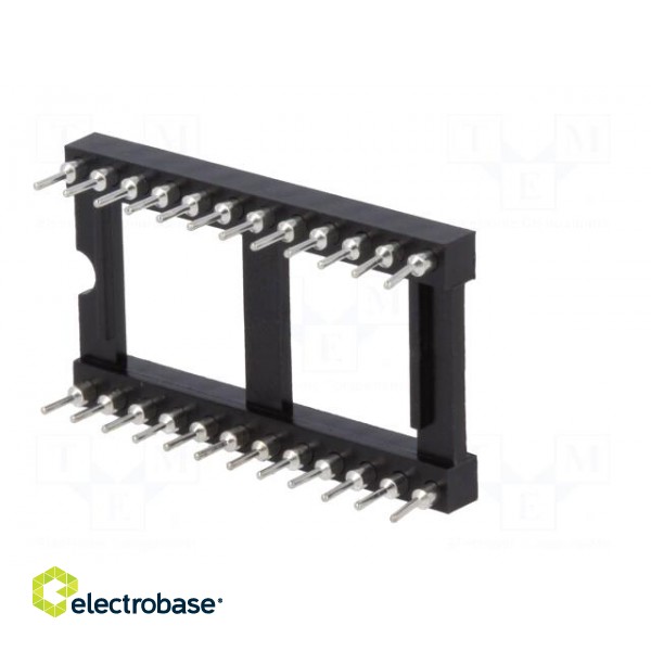 Socket: integrated circuits | DIP24 | Pitch: 2.54mm | precision | THT image 6