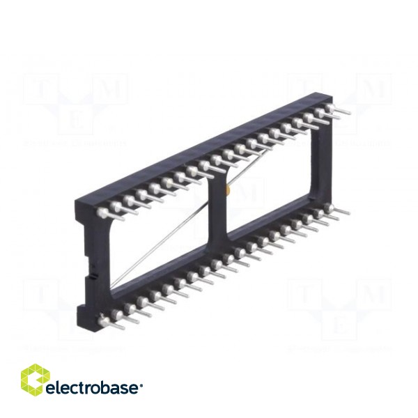 Socket: integrated circuits | DIP40 | Pitch: 2.54mm | precision | THT image 4