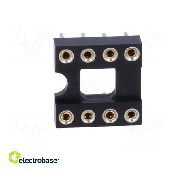 Socket: DIP | PIN: 8 | Pitch: 2.54mm | precision | THT | gold-plated | 1A image 9