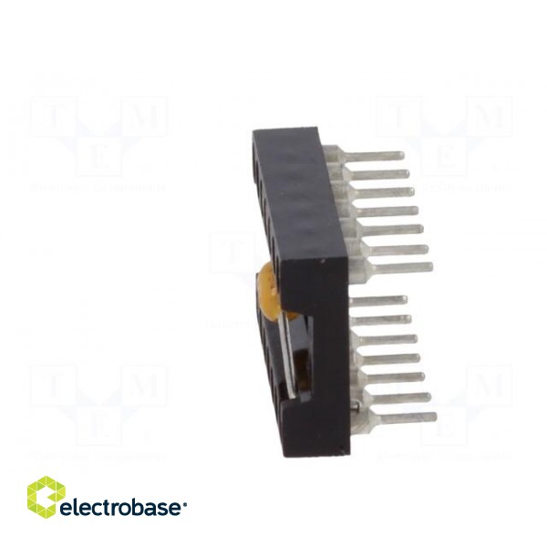 Socket: DIP | PIN: 14 | Pitch: 2.54mm | precision | THT | gold-plated image 3