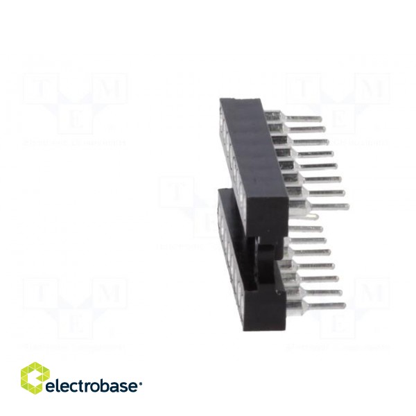 Socket: integrated circuits | DIP16 | Pitch: 2.54mm | precision | THT image 3