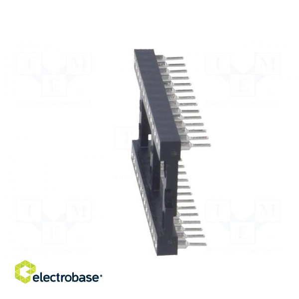 Socket: integrated circuits | DIP28 | Pitch: 2.54mm | precision | THT image 3